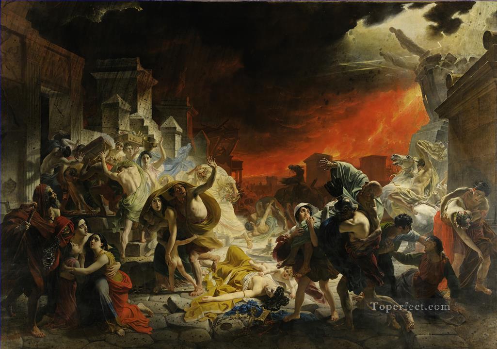 the last day of pompeii Karl Bryullov Oil Paintings